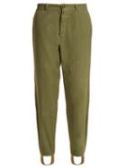 Matchesfashion.com Myar - 1960s Bulgarian Army Cotton Field Trousers - Womens - Khaki