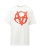Matchesfashion.com Vetements - Anarchy-print Cotton-jersey T-shirt - Mens - White