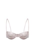 Matchesfashion.com Isa Boulder - Simple Underwired Bikini Top - Womens - Light Pink