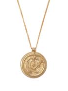 Matchesfashion.com Saint Laurent - Embossed Snake Pendant Necklace - Womens - Gold