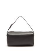 The Row - 90s Small Leather Shoulder Bag - Womens - Black