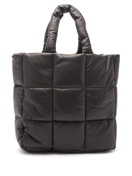 Stand Studio - Assante Quilted Faux-leather Tote Bag - Womens - Black