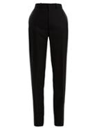 Matchesfashion.com Joseph - Fever Straight Leg Wool Trousers - Womens - Black