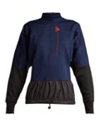 Matchesfashion.com Adidas By Stella Mccartney - Training Contrast Panel Performance Jacket - Womens - Navy Multi