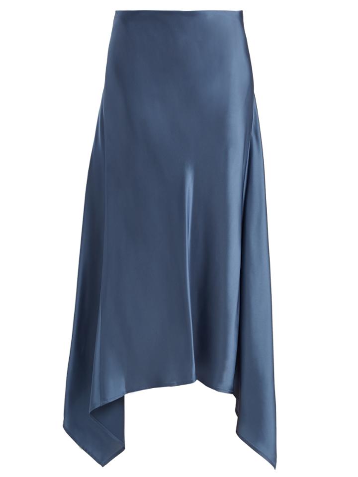 Sies Marjan Darby Satin Midi Skirt