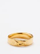 Alighieri - The Star Gazer 24kt Gold-plated Silver Ring - Mens - Gold
