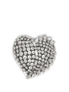 Saint Laurent Smoking Crystal-embellished Brooch