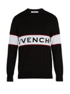 Givenchy Logo-stripe Wool Sweater
