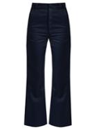 Martine Rose High-rise Kick-flare Cotton Trousers
