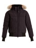 Canada Goose Savona Fur-trimmed Quilted Bomber Jacket