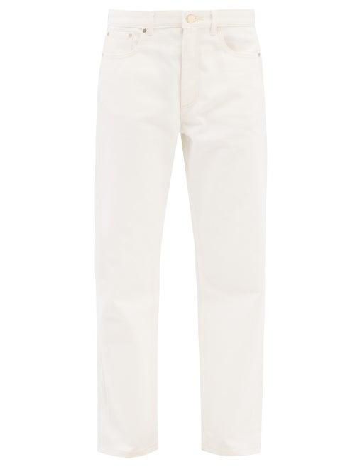 A.p.c. - X Suzane Koller Harbour Straight-leg Jeans - Womens - White