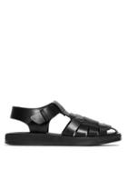 Matchesfashion.com The Row - Fisherman Caged Leather Sandals - Womens - Black