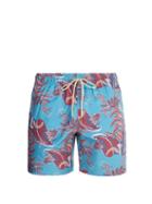 Matchesfashion.com Faherty - Beacon Swim Shorts - Mens - Blue Multi