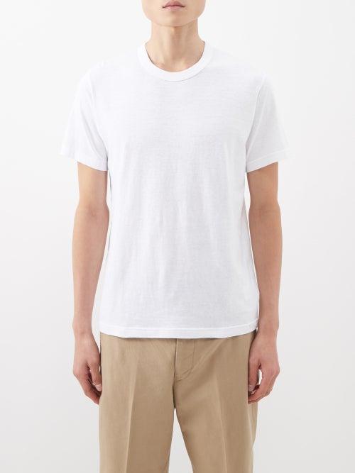 Visvim - Pack Of Three Crew-neck Jersey T-shirts - Mens - White