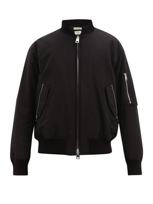 Matchesfashion.com Bottega Veneta - Padded Bomber Jacket - Mens - Black