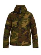 Matchesfashion.com Canada Goose - Macmillan Camouflage Print Hooded Down Jacket - Mens - Green Multi