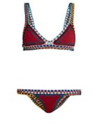 Kiini Soley Crochet-trimmed Triangle Bikini
