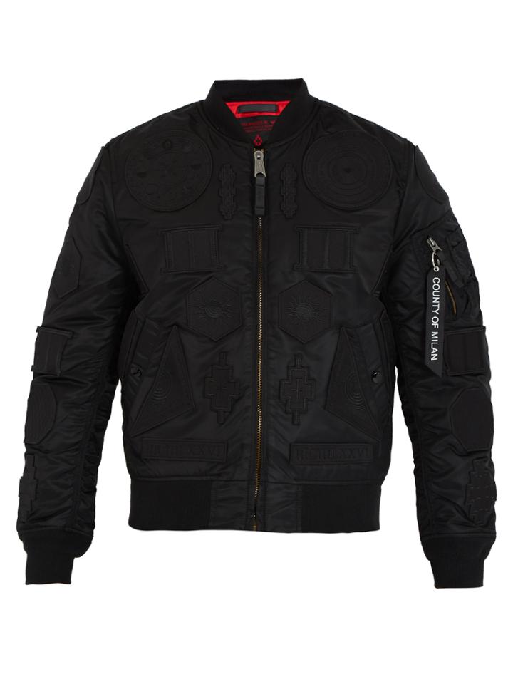 Marcelo Burlon Rayen Alpha Bomber Jacket