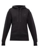 Matchesfashion.com Acne Studios - Ferris Face Cotton Hooded Sweatshirt - Womens - Black