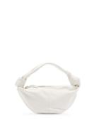 Matchesfashion.com Bottega Veneta - Mini Knotted-strap Leather Handbag - Womens - White