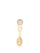 Matchesfashion.com Anissa Kermiche - Diamond & Yellow Gold Single Earring - Womens - Yellow Gold