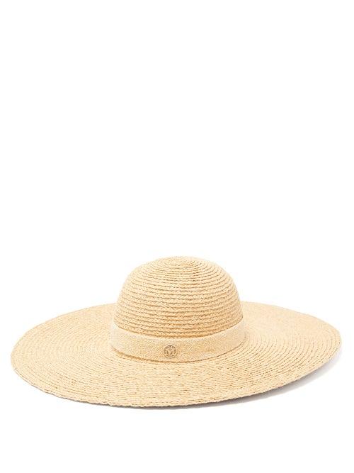 Matchesfashion.com Maison Michel - Blanche 14 Raffia Hat - Womens - Beige