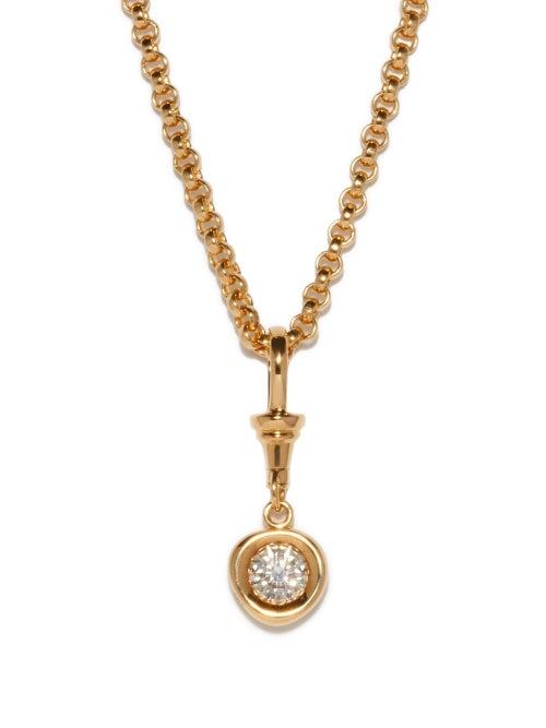 Jessica Mccormack - On The Rocks Diamond & 18kt Gold Necklace - Womens - Gold Multi