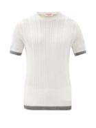 Matchesfashion.com Orlebar Brown - Higgins Silk-cotton Jersey T-shirt - Mens - Beige
