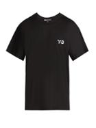 Matchesfashion.com Y-3 - M Signature Cotton T Shirt - Mens - Black