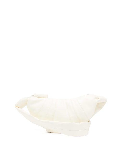Matchesfashion.com Lemaire - Croissant Small Leather Bag - Womens - White