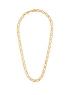 Matchesfashion.com Hillier Bartley - Paperclip Link Brass Necklace - Womens - Gold