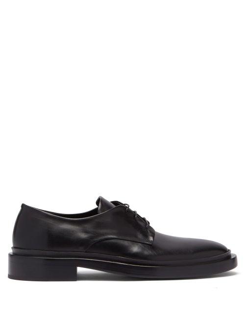 Matchesfashion.com Jil Sander - Leather Derby Shoes - Mens - Black