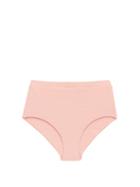 Matchesfashion.com Cossie + Co - The Gemma High-rise Bikini Briefs - Womens - Light Pink
