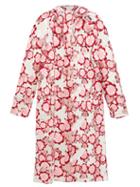 Matchesfashion.com 4 Moncler Simone Rocha - Floral Embroidered Pvc Raincoat - Womens - Pink