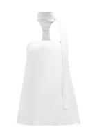 Maximilian - Grace Neck-sash Satin Dress - Womens - White