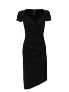Matchesfashion.com Norma Kamali - Sweetheart-neckline Jersey Dress - Womens - Black