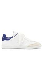 Matchesfashion.com Isabel Marant - Bryce Leather And Suede Trainers - Womens - Blue White