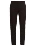 Nina Ricci Broderie-anglaise Tapered-leg Trousers