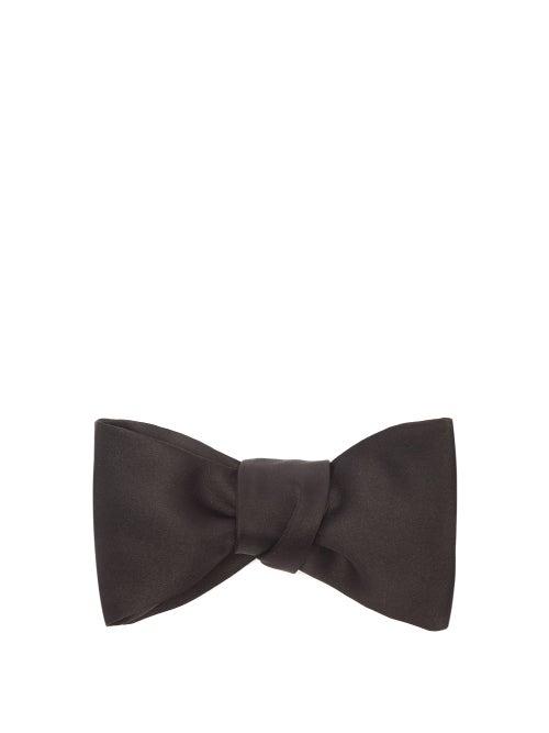 Matchesfashion.com Paul Smith - Satin Bow Tie - Mens - Black