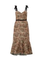 Matchesfashion.com Johanna Ortiz - Love Between Species Leopard Print Dress - Womens - Leopard