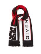 Givenchy Wool-blend Logo Scarf