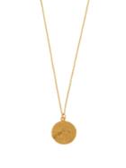 Matchesfashion.com Dear Letterman - Zain 22kt Gold Vermeil Pendant Necklace - Mens - Gold