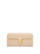 Matchesfashion.com Chlo - Drew Quilted Leather Wallet - Womens - Beige