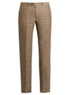 Brioni Straight-leg Linen Trousers
