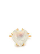 Matchesfashion.com Irene Neuwirth - Love 18kt Gold & Rainbow Moonstone Ring - Womens - Pink