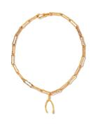 Matchesfashion.com Alighieri - The Past Follies 24kt Gold-plated Necklace - Womens - Yellow Gold