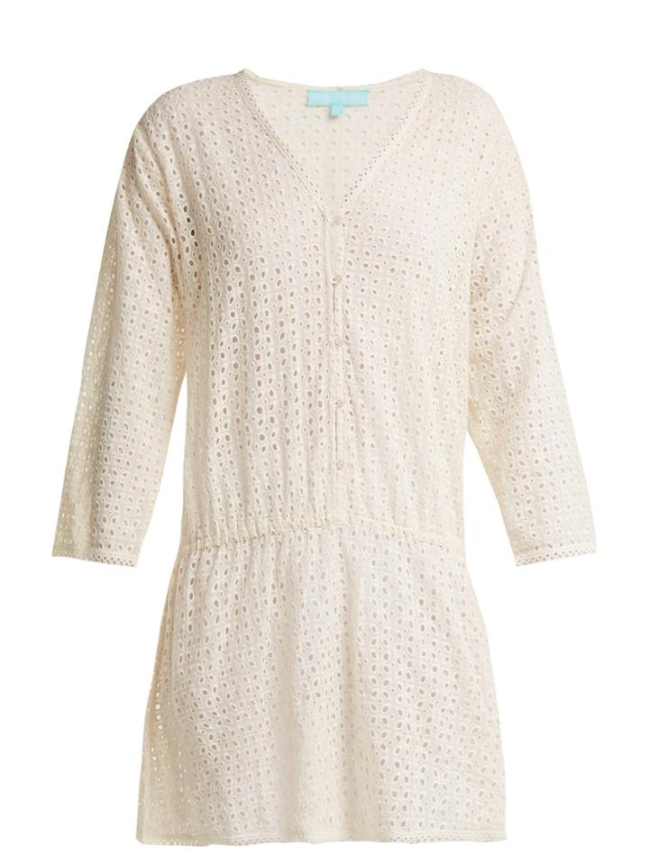 Melissa Odabash Kylie Broderie-anglaise Dress