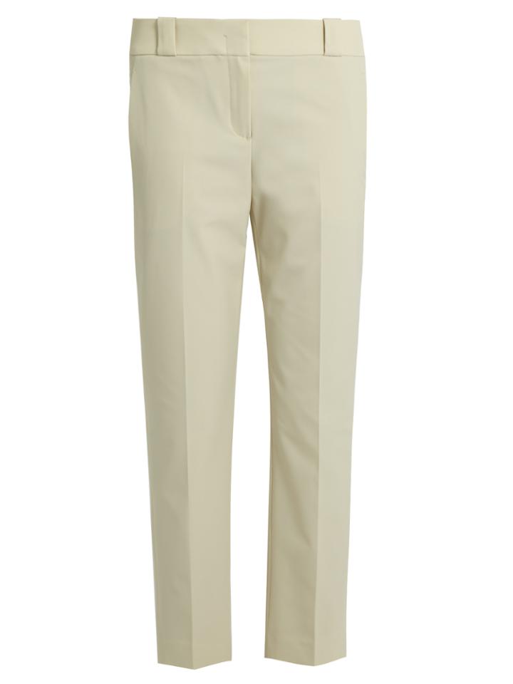 The Row Blake Stretch-twill Cropped Trousers