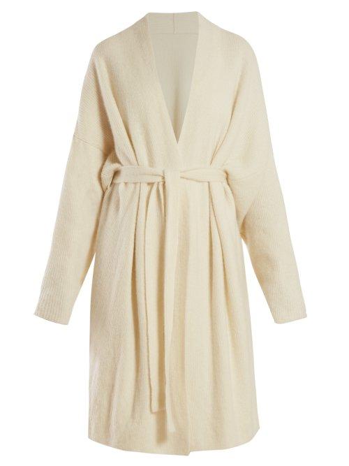 Matchesfashion.com Gabriela Hearst - Andres Wrap Cashmere Cardigan - Womens - Ivory