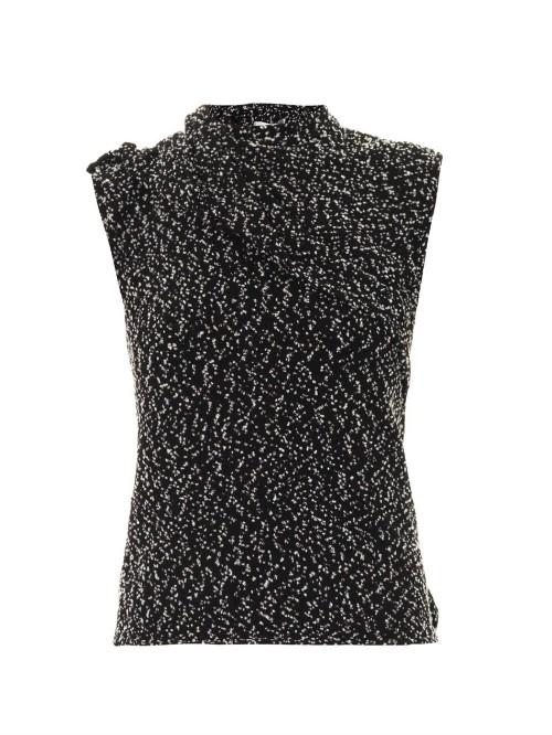 J.w. Anderson Speckle-knit Sleeveless Top